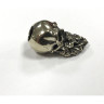 Бусина MR BLADE ЧЕРЕП ЛАТУНЬ mb122